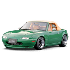 1:18 Mazda 1989 MX-5 Miata NA Eunos Roadster Green Die Cast Model Car