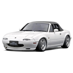 1:18 Mazda 1989 MX-5 Miata NA Eunos Roadster White Die Cast Model Car