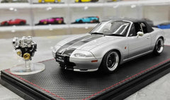 1:18 Mazda 1990 MX5 Eunos Roadster NA B6-ZE Die Cast Model Car