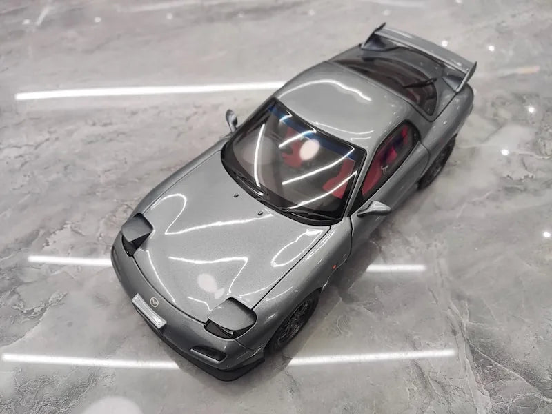 1:18 Mazda 1992 RX-7 FD Gray Die Cast Model Car