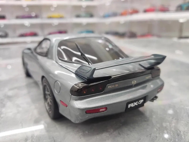 1:18 Mazda 1992 RX-7 FD Gray Die Cast Model Car