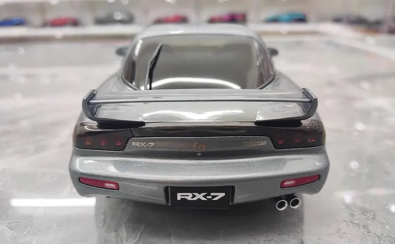 1:18 Mazda 1992 RX-7 FD Gray Die Cast Model Car