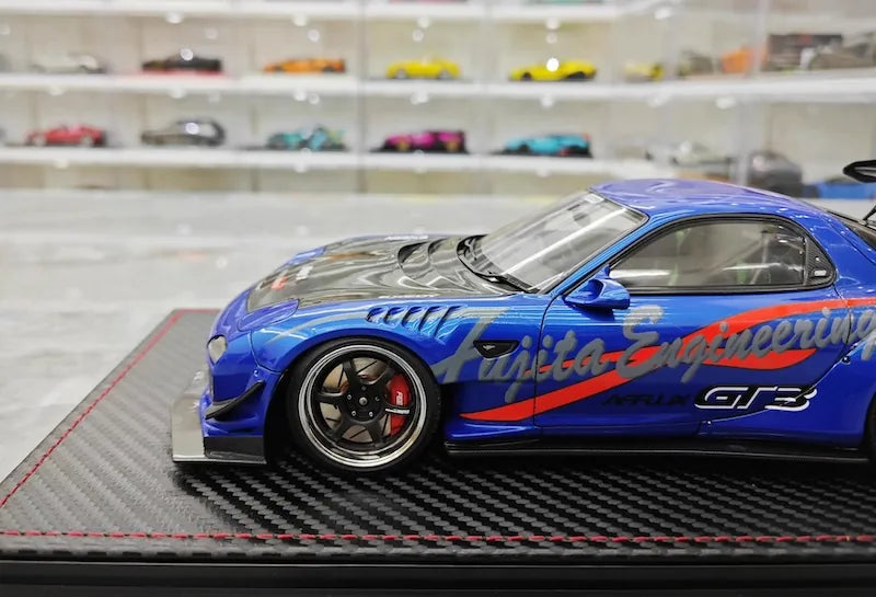 1:18 Mazda 1992 RX-7 Feed Afflux GT3 FD3S Die Cast Model Car