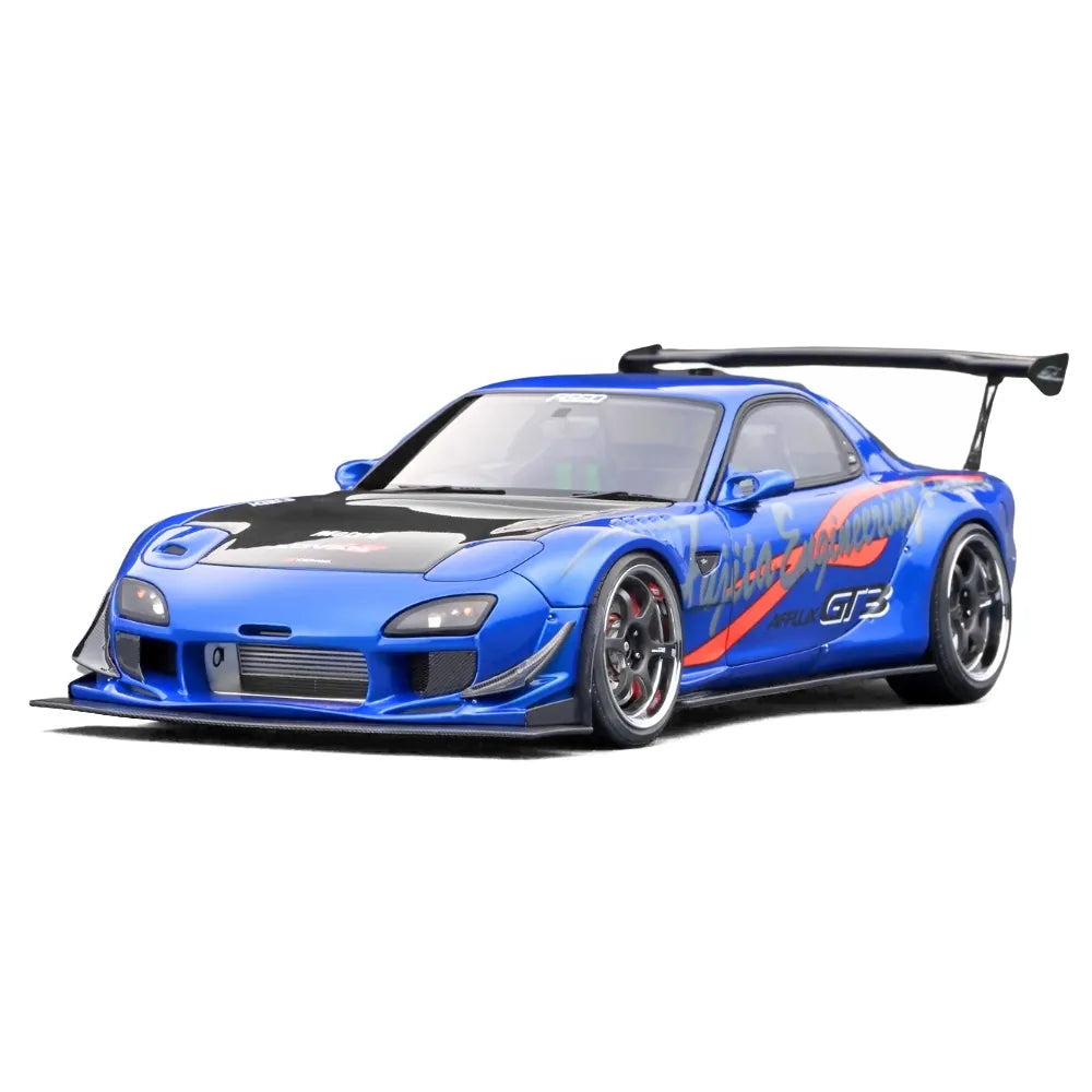 1:18 Mazda 1992 RX-7 Feed Afflux GT3 FD3S Die Cast Model Car