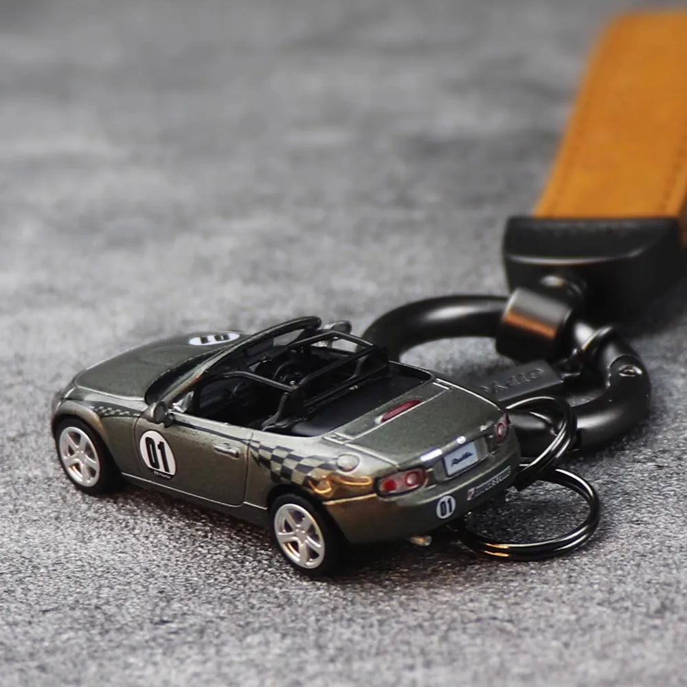 Mazda MX-5 Miata Keychains 1:64 سيارة مصغرة Keychain