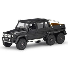 1:24 Mercedes-AMG 2013 G63 6x6 Black Die Cast Model Car