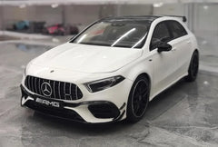 1:18 Mercedes-AMG 2020 A45 S White Die Cast Model Car