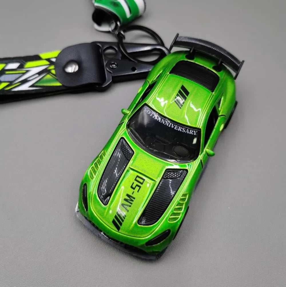Mercedes AMG GT R Sport Keychains 1:64 모형 자동차 Keychain