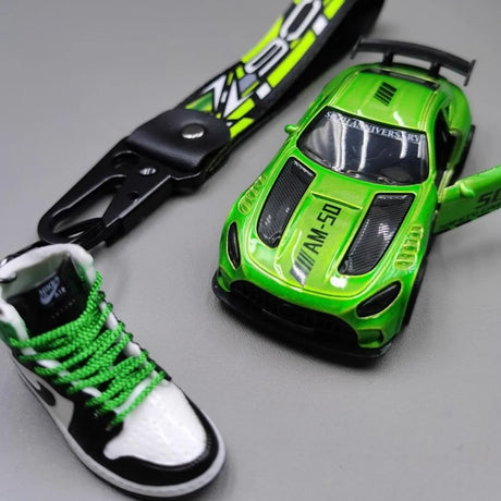 Mercedes AMG GT R Sport Keychains 1:64 Model Car Keychain