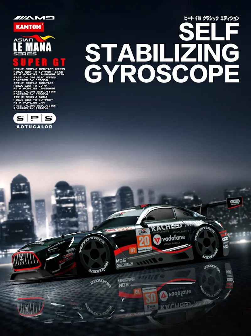 1:24 Scale Mercedes-AMG GT3 RC Racing Car RC Car