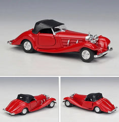 1:36 Mercedes-Benz 1936 500K Special Roadster Die Cast Model Car