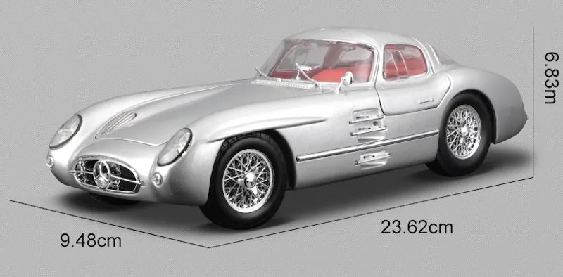 1:18 Mercedes-Benz 1955 300 SLR Die Cast Model Car