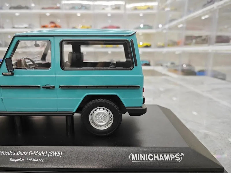 1:18 Mercedes-Benz 1979 G-Class W460 Blue Die Cast Model Car
