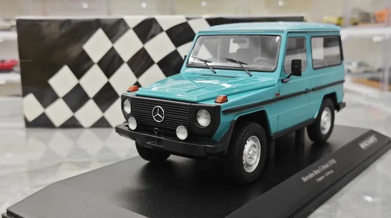 1:18 Mercedes-Benz 1979 G-Class W460 Blue Die Cast Model Car