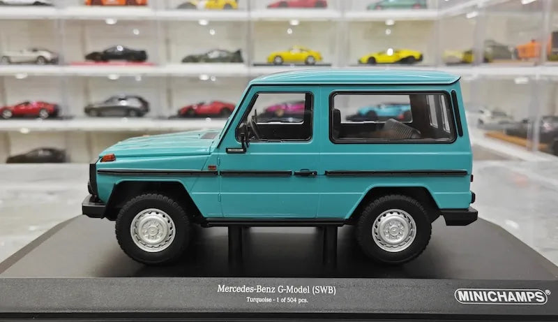1:18 Mercedes-Benz 1979 G-Class W460 Blue Die Cast Model Car