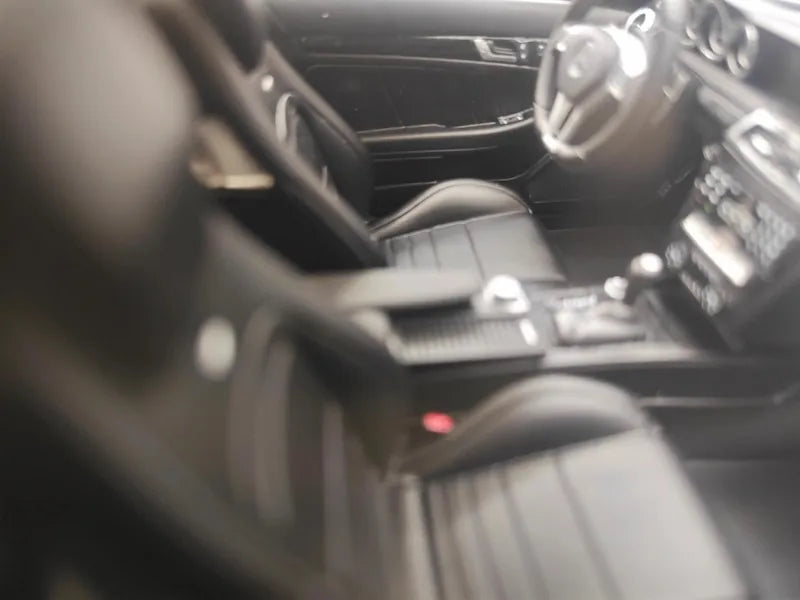 1:18 Mercedes-Benz 2014 C63 507 AMG Black Die Cast Model Car
