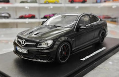 1:18 Mercedes-Benz 2014 C63 507 AMG Black Die Cast Model Car
