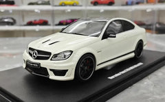 1:18 Mercedes-Benz 2014 C63 507 AMG White Die Cast Model Car