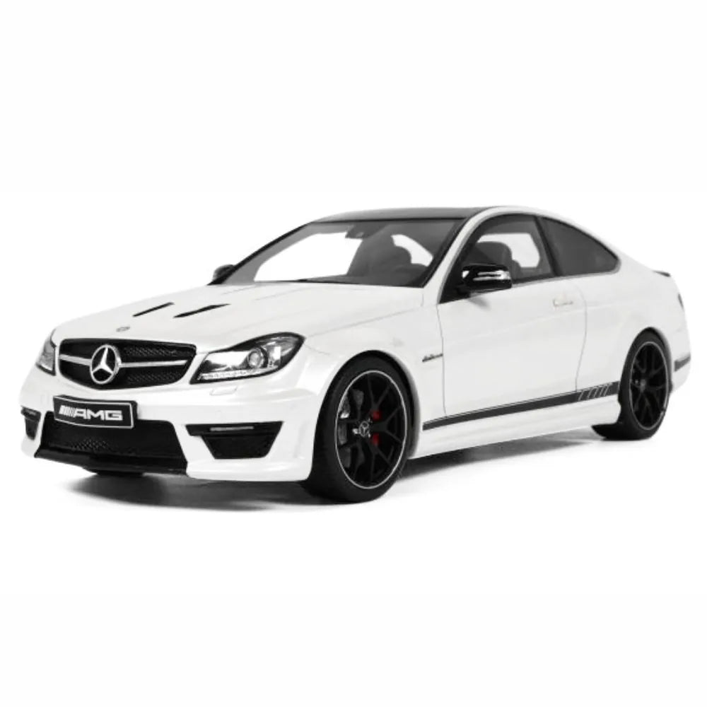 1:18 Mercedes-Benz 2014 C63 507 AMG White Die Cast Model Car