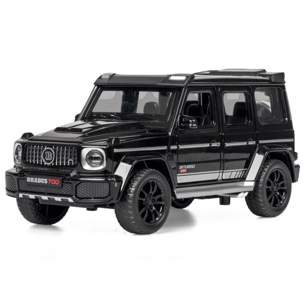 1:32 Mercedes-Brabus 2021 G700 4×4² Black Die Cast Model Car