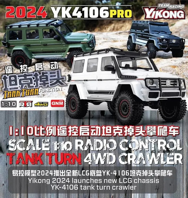 1:10 Mercedes-Benz G-Class AMG 4x4² RC Off-Road auto RC auto