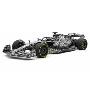 1:18 Alfa Romeo 2022 C42 #77 اختبار برشلونة فالتيري بوتاس F1 سيارة من الراتنج من إنتاج Minichamps - عرض 13