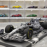 1:18 Alfa Romeo 2022 C42 #77 اختبار برشلونة فالتيري بوتاس سيارة موديل راتنج F1 من Minichamps - عرض 3