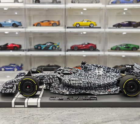 1:18 Alfa Romeo 2022 C42 #77 Barcelona Test Valtteri Bottas F1 Resin-Modell von Minichamps – Ansicht 5