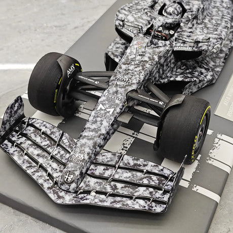 1:18 Alfa Romeo 2022 C42 #88 Barcelona Test Robert Kubica F1 Resin-Modell von Minichamps – Ansicht 11