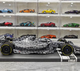 1:18 Alfa Romeo 2022 C42 #88 اختبار برشلونة روبرت كوبيكا F1 نموذج سيارة من الراتنج من Minichamps - عرض 9