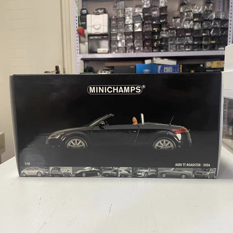 [Minichamps] 1:18 Audi 2006 TT Roadster zwart modelauto Die-Cast