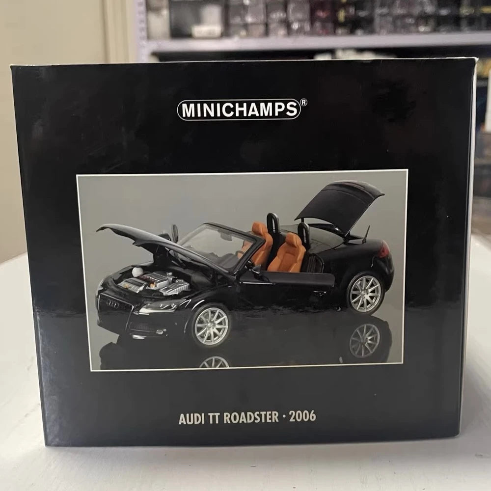 [Minichamps] 1:18 Audi 2006 TT Roadster Black Model Car Die-Cast