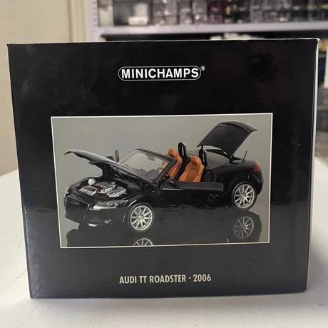 [Minichamps] 1:18 Audi 2006 TT Roadster zwart modelauto Die-Cast