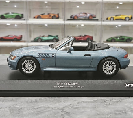 Minichamps BMW 1997 Z3 Roadster بلو 1:18 – نموذج راتنج قابل للجمع