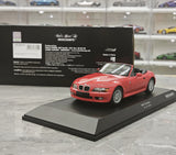 Minichamps BMW 1997 Z3 Roadster Red 1:18 – Resina da collezione in resina