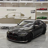 [Minichamps] 1:18 BMW 2023 G80 M3 CS Black Model Car Die-Cast