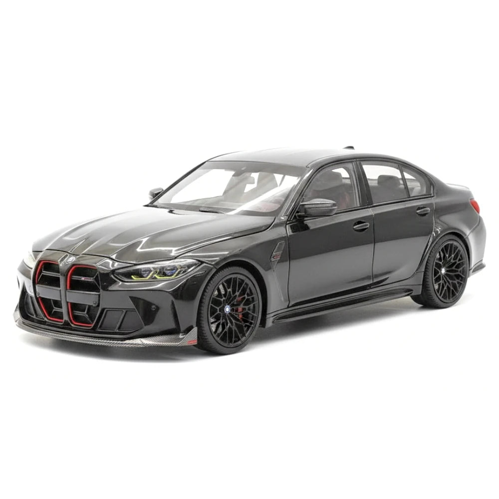 [Minichamps] 1:18 BMW 2023 G80 M3 CS nero modellino di auto Die-Cast