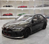 [Minichamps] 1:18 BMW 2023 G80 M3 CS Black Model Car Die-Cast