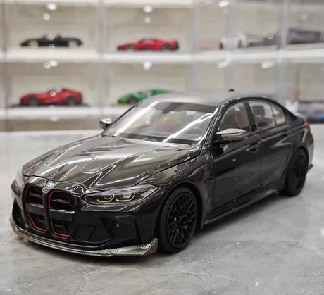 [Minichamps] 1:18 BMW 2023 G80 M3 CS musta pienoismalli Die-Cast