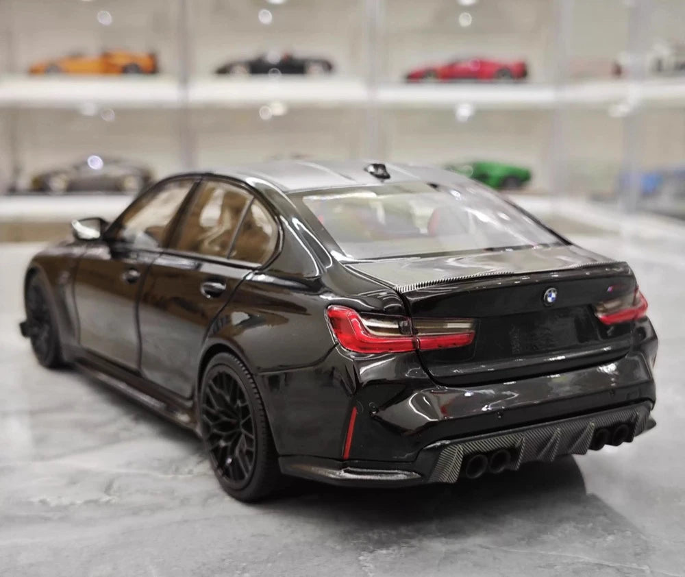 [Minichamps] 1:18 BMW 2023 G80 M3 CS Black Model Car Die-Cast