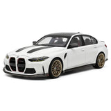 [Minichamps] 1:18 BMW 2023 G80 M3 CS White Model Car Die-Cast