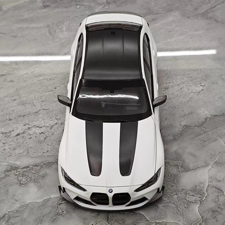 [Minichamps] 1:18 BMW 2023 G80 M3 CS valkoinen pienoismalli Die-Cast