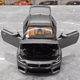 [Minichamps] 1:18 BMW 2023 G87 M2 Gray Model Car Die-Cast