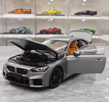 [Minichamps] 1:18 BMW 2023 G87 M2 Gray Model Car Die-Cast