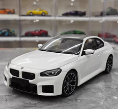 [Minichamps] 1:18 BMW 2023 G87 M2 White Model Car Die-Cast