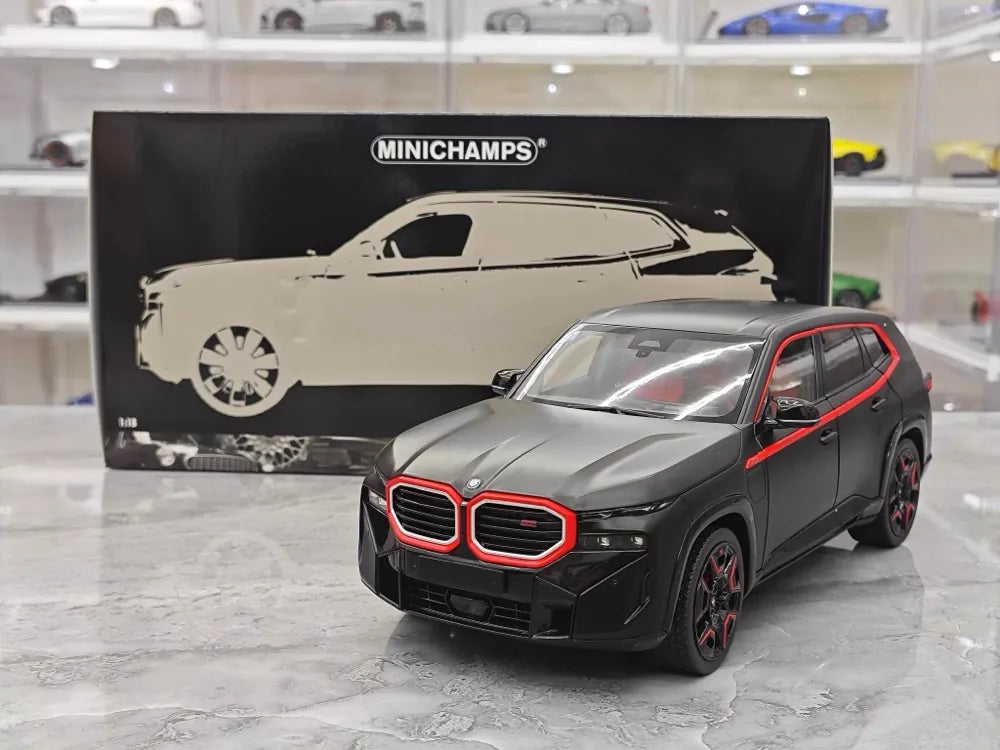 [Minichamps] 1:18 BMW 2023 XM Black Model Car Die-Cast