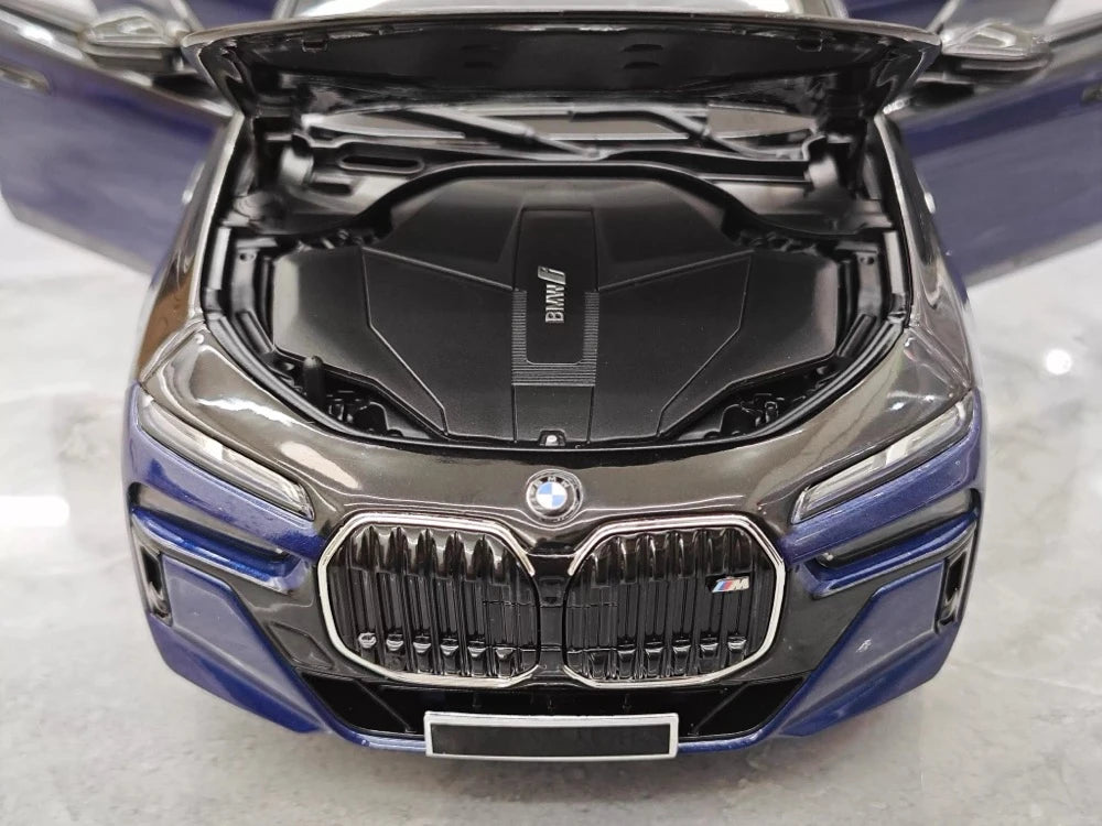 [Minichamps] 1:18 BMW 2024 G70 i7 Black Model Car Die-Cast