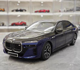 [Minichamps] 1:18 BMW 2024 G70 i7 Black Model Car Die-Cast