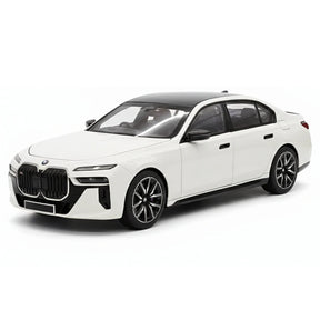 [Minichamps] 1:18 BMW 2024 G70 i7 White Model Car Die-Cast