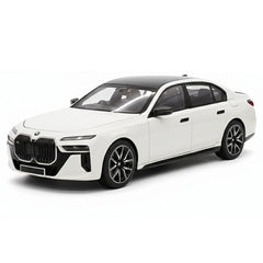 [Minichamps] 1:18 BMW 2024 G70 i7 White Model Car Die-Cast
